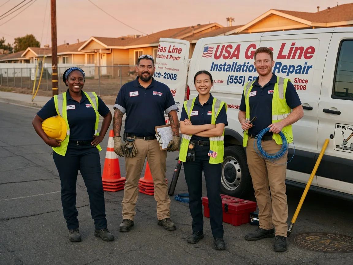 Gas Line Installation company in New Hartford, IA